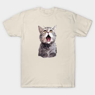 Cat Coughing T-Shirt